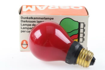 Osram Loborleuchte E27 rot - 2 Stück