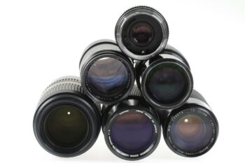 Konvolut diverse Objektive - 12 Stück Bastlergeräte