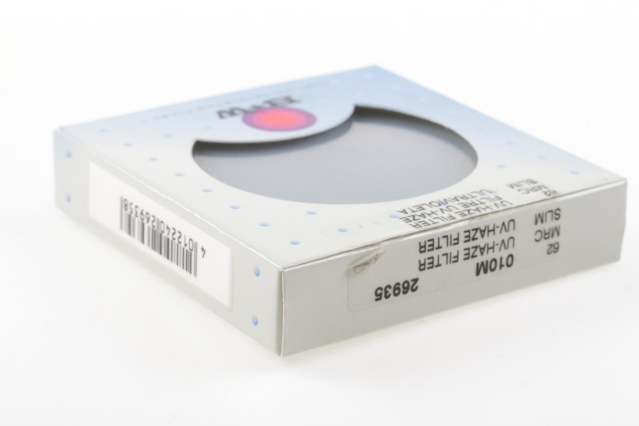 B+W MRC Slim UV-Haze Filter - 62mm