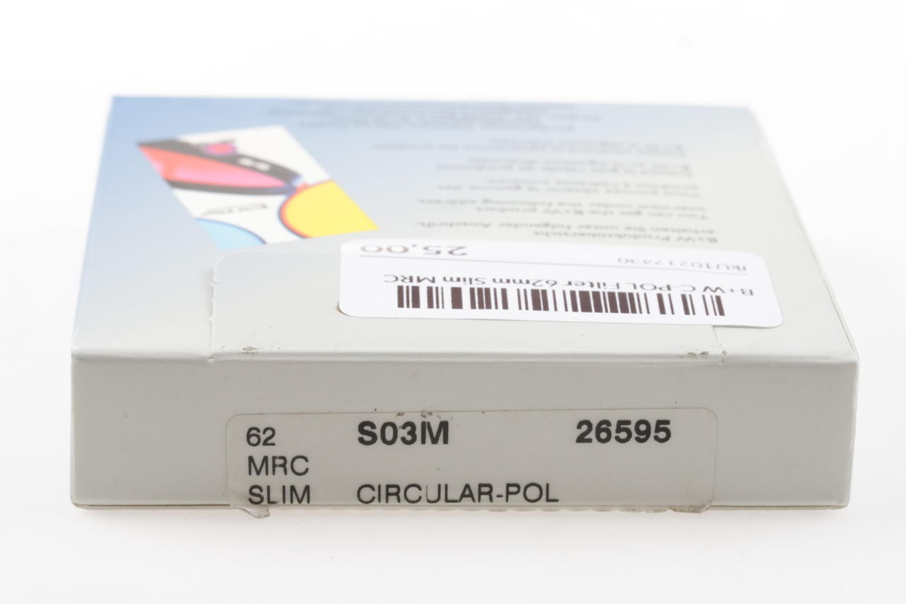 B+W C-POL Filter Slim MRC - Ø62mm