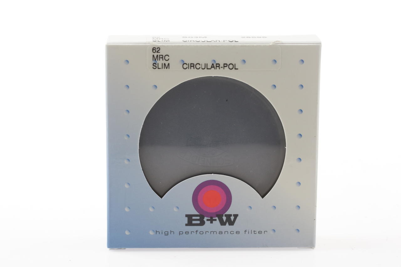 B+W C-POL MRC Filter 62mm Slim