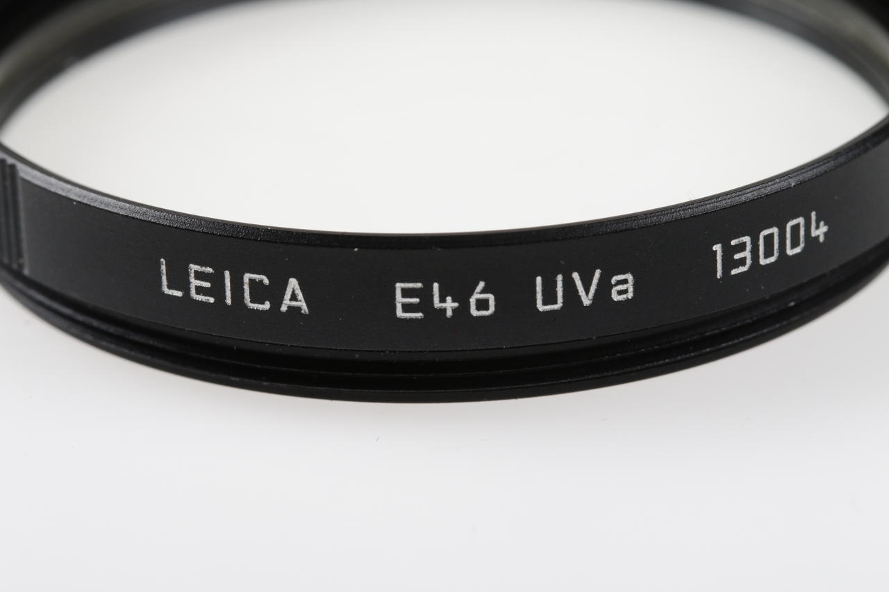 Leica UVa Filter E46 schwarz - 13004