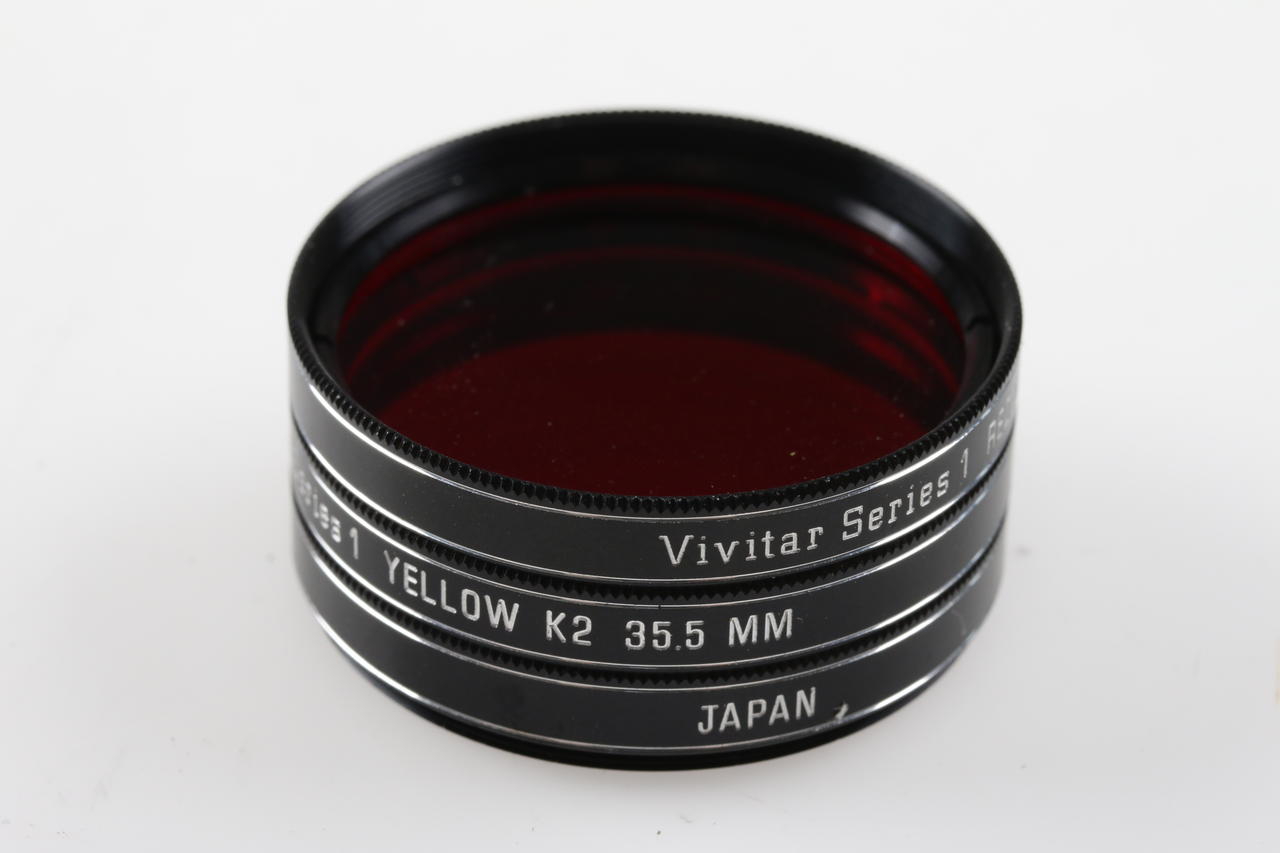 Vivitar Filtersatz 35,5mm rot/gelb/ND-4x