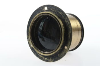 Messingobjektiv mit Blendenvorsatz