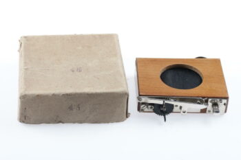 Verschlussblock für Holzkameras