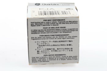 GE Quartzline Lamp EJA 21V 150W