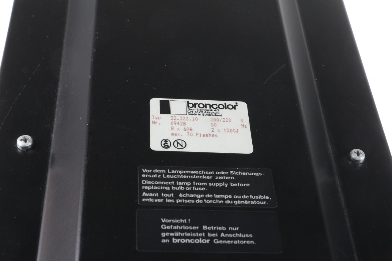 Broncolor Strip Light 2x 1500WS / Typ 32.323.10