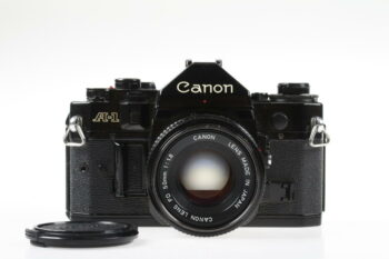 Canon A-1 mit FD 50mm f/1,8 - #909390
