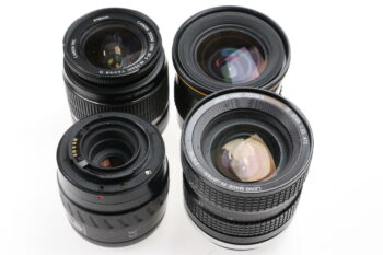 Konvolut diverse Objektive - 20 Stück Bastlergeräte