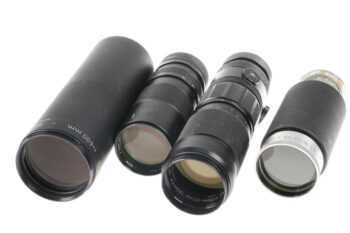 Konvolut diverse Objektive - 20 Stück Bastlergeräte