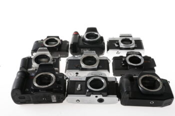 Konvolut diverse SLR Kameras - 9 Stück Bastlergeräte