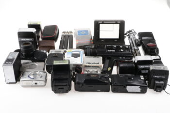 Konvolut diverse Fotogeräte - 29 Stück Bastlergeräte