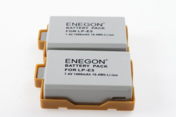 Energon Nachbauakku wie Canon LP-E5 - 2 Stück Ladegerät