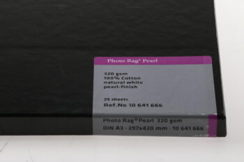 Hahnemühle PhotoRag Pearl A3 320gsm glossy 25Bl