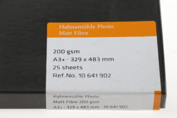 Hahnemühle Photo A3+ Matt Fibre 25Bl.