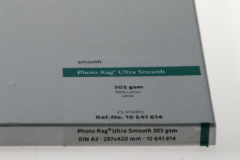 Hahnemühle Photo Rag Ultra Smooth A3 305gm 25B