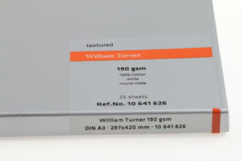Hahnemühle William Turner A3 190g white 25Bl.