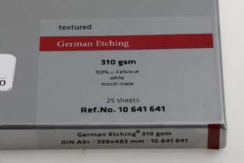 Hahnemühle German Etching A3+ 310 gsm 25B. 10641641