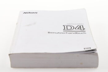 Nikon D4 Benutzerhandbuch DE