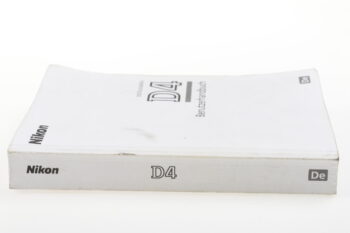 Nikon D4 Benutzerhandbuch DE