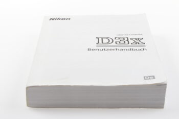 Nikon D3x Benutzerhandbuch DE