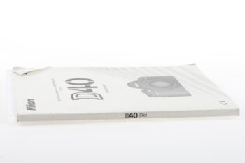 Nikon D40 Benutzerhandbuch DE