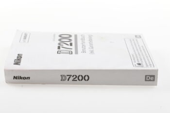 Nikon D7200 Benutzerhandbuch De
