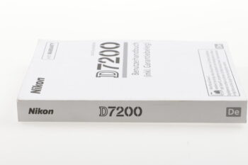 Nikon D7200 Benutzerhandbuch De