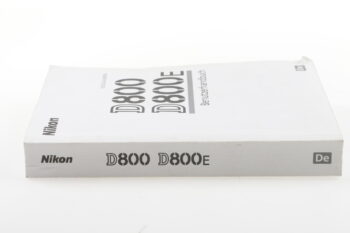 Nikon D800/D800E Benutzerhandbuch DE