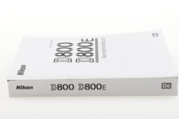 Nikon D800/D800E Benutzerhandbuch DE