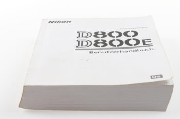 Nikon D800/D800E Benutzerhandbuch DE