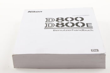 Nikon D800/D800E Benutzerhandbuch DE