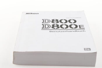 Nikon D800/D800E Benutzerhandbuch DE