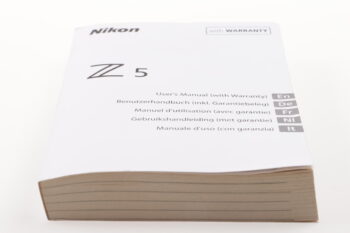 Nikon Z5 Benutzerhandbuch