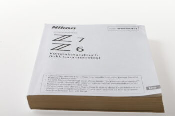 Nikon Z6 Z7 Benutzerhandbuch