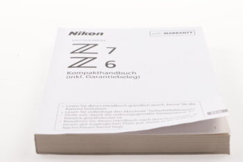 Nikon Z6 Z7 Benutzerhandbuch