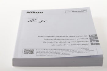 Nikon Z fc Benutzerhandbuch