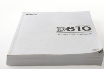 Nikon D610 Benutzerhandbuch