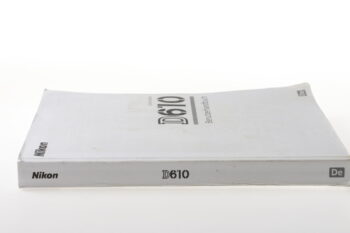 Nikon D610 Benutzerhandbuch