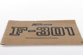 Nikon Bedienungsanleitung F-301