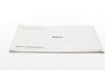 Nikon F-401s Bedienungsanleitung