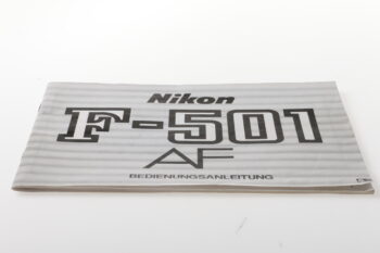 Nikon F-501 Bedienungsanleitung