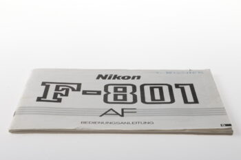 Nikon F-801 Bedienungsanleitung