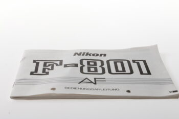Nikon F-801 Bedienungsanleitung