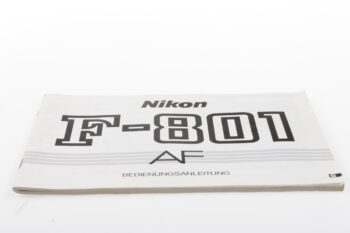 Nikon F-801 Bedienungsanleitung