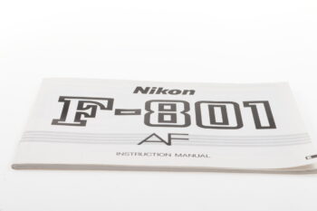 Nikon F-801 Bedienungsanleitung
