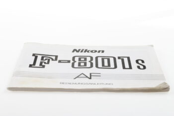Nikon F-801s Bedienungsanleitung