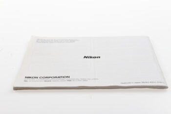 Nikon F-801s Bedienungsanleitung