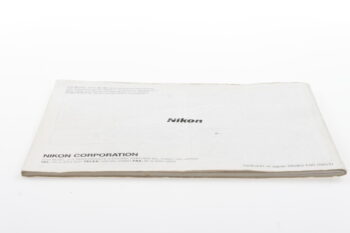 Nikon F-801s Bedienungsanleitung