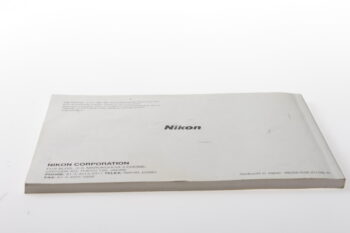 Nikon F5 Bedienungsanleitung